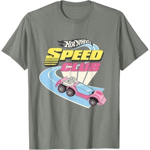 image:imageHot Wheels  Speed Club Retro Vibes TShirtOlive Heather