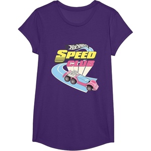 image:imageHot Wheels  Speed Club Retro Vibes TShirtPurple