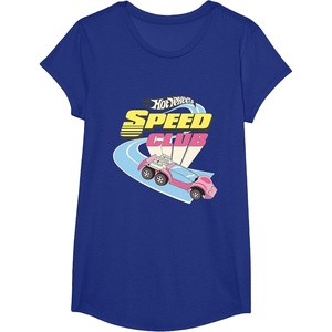 image:imageHot Wheels  Speed Club Retro Vibes TShirtRoyal Blue