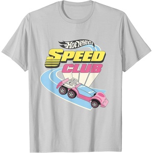 image:imageHot Wheels  Speed Club Retro Vibes TShirtSilver Grey