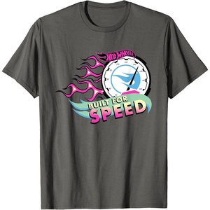 image:imageHot Wheels  Speed Gauge Built for Speed TShirtAsphalt Grey