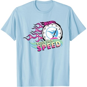 image:imageHot Wheels  Speed Gauge Built for Speed TShirtBaby Blue