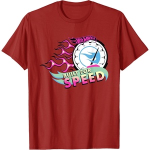 image:imageHot Wheels  Speed Gauge Built for Speed TShirtCranberry Red