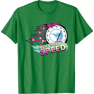 image:imageHot Wheels  Speed Gauge Built for Speed TShirtKelly Green