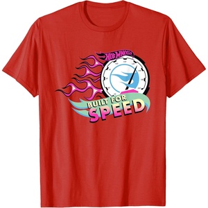 image:imageHot Wheels  Speed Gauge Built for Speed TShirtRed