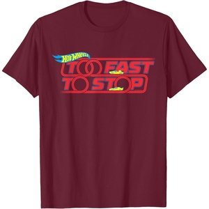 image:imageHot Wheels  Too Fast to Stop TShirtBurgundy