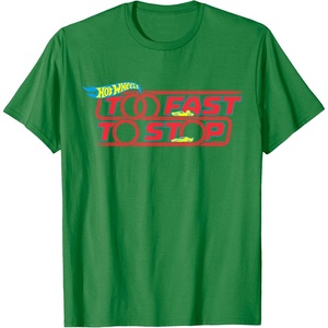 image:imageHot Wheels  Too Fast to Stop TShirtKelly Green