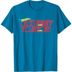 image:imageHot Wheels  Too Fast to Stop TShirtSapphire Blue