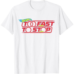image:imageHot Wheels  Too Fast to Stop TShirtWhite