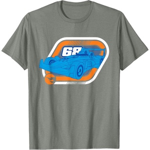 image:imageHot Wheels  Turbo Charged 68 TShirtOlive Heather