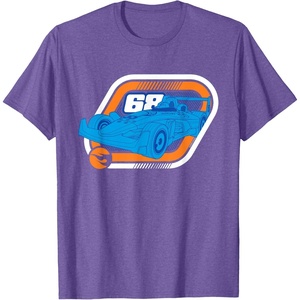 image:imageHot Wheels  Turbo Charged 68 TShirtPurple Heather