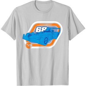 image:imageHot Wheels  Turbo Charged 68 TShirtSilver Grey