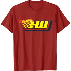 image:imageHot Wheels  Yellow HW TShirtCranberry Red