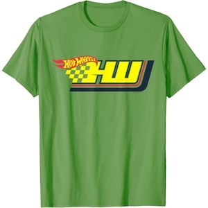 image:imageHot Wheels  Yellow HW TShirtGrass Green
