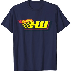 image:imageHot Wheels  Yellow HW TShirtNavy Blue