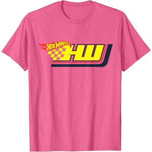 image:imageHot Wheels  Yellow HW TShirtPink Heather