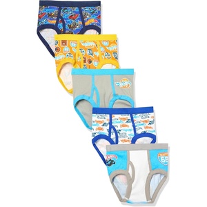 image:imageHot Wheels Boys Boxerbriefs and Briefs Available in Sizes 23t 4t 4 6 8 and 105pack 100 Cotton Briefs