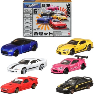 image:imageHot Wheels Car Culture Premium Toy Car 6Pack Set of 6 DieCast 164 Scale Japanese Vehicles with Elevated Deco Styles May VaryJapanese 6Pack