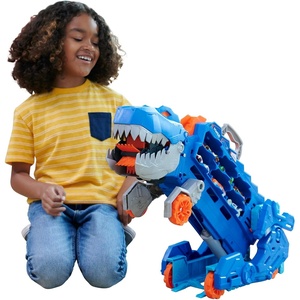 image:imageHot Wheels City Toy Car Track Set Ultimate TRex Transporter Hauler Transforms into Stomping Dino with Race Track from Netflix Series Lets RaceHauler