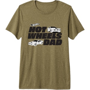 image:imageHot Wheels Dad Premium TriBlend TShirtOlive Green