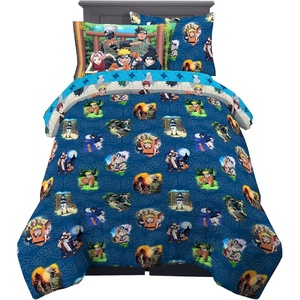 image:imageHot Wheels Girls Kids Bedding Super Soft Comforter and Sheet Set with Sham 5 Piece Twin Size Officially Licensed Product By FrancoNaruto