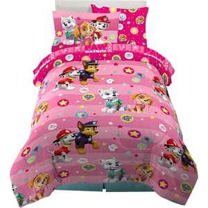image:imageHot Wheels Girls Kids Bedding Super Soft Comforter and Sheet Set with Sham 5 Piece Twin Size Officially Licensed Product By FrancoPaw Patrol Girls