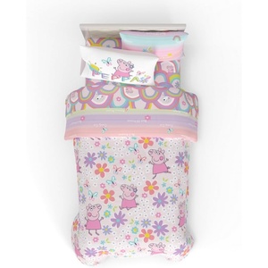 image:imageHot Wheels Girls Kids Bedding Super Soft Comforter and Sheet Set with Sham 5 Piece Twin Size Officially Licensed Product By FrancoPeppa Pig