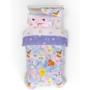 image:imageHot Wheels Girls Kids Bedding Super Soft Comforter and Sheet Set with Sham 5 Piece Twin Size Officially Licensed Product By FrancoPokemon Girl