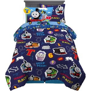 image:imageHot Wheels Girls Kids Bedding Super Soft Comforter and Sheet Set with Sham 5 Piece Twin Size Officially Licensed Product By FrancoThomas  Friends
