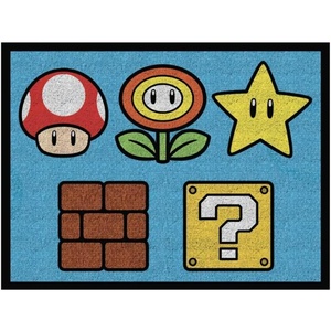 image:imageHot Wheels Interactive Play Area Rug 69 x 52 Inch Large Kids Race Track Playmat with NonSlip Backing for Bedroom amp Playroom 100 Officially Licensed Product by FrancoSuper Mario