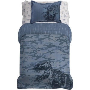 image:imageHot Wheels Kids Bedding Super Soft Premium Organic Cotton Duvet Cover with Sham 3 Piece Full Size Officially Licensed Product By FrancoJurassic World