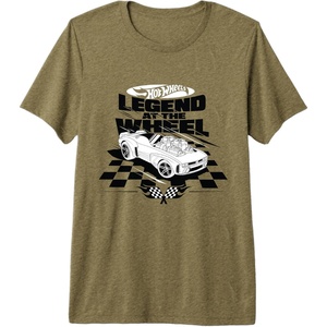 image:imageHot Wheels Legend at the Wheel Premium TriBlend TShirtOlive Green
