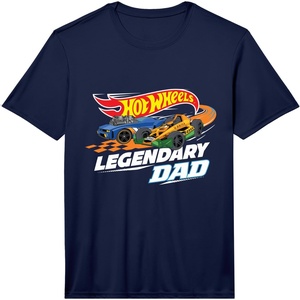 image:imageHot Wheels Legendary Dad Performance TShirtNavy Blue