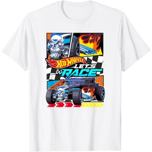 image:imageHot Wheels Lets Race  Bone Shaker TShirtWhite