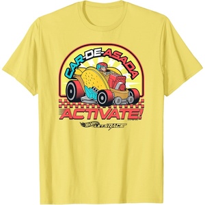 image:imageHot Wheels Lets Race  CarDeAsada TShirtLemon Yellow