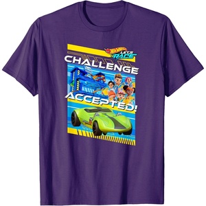 image:imageHot Wheels Lets Race  Challenge Accepted TShirtPurple