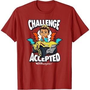 image:imageHot Wheels Lets Race  Coop Challenge Accepted TShirtCranberry Red