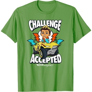 image:imageHot Wheels Lets Race  Coop Challenge Accepted TShirtGrass Green