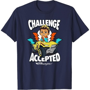 image:imageHot Wheels Lets Race  Coop Challenge Accepted TShirtNavy Blue