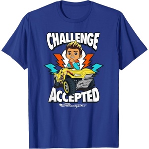 image:imageHot Wheels Lets Race  Coop Challenge Accepted TShirtRoyal Blue