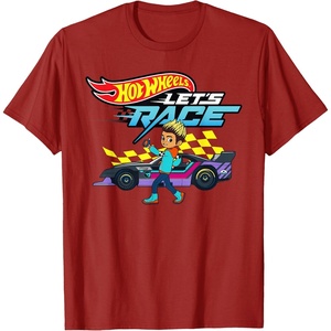 image:imageHot Wheels Lets Race  Coop in It to Win It TShirtCranberry Red