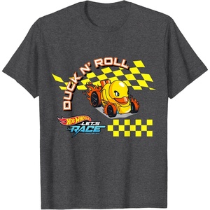 image:imageHot Wheels Lets Race  Duck N Roll TShirtDark Heather Grey