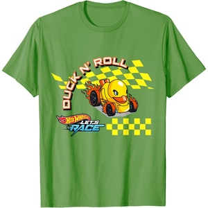 image:imageHot Wheels Lets Race  Duck N Roll TShirtGrass Green