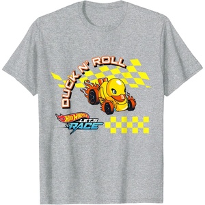 image:imageHot Wheels Lets Race  Duck N Roll TShirtHeather Grey