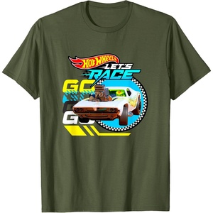 image:imageHot Wheels Lets Race  Eyes on The Prize TShirtOlive Green