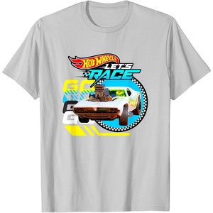 image:imageHot Wheels Lets Race  Eyes on The Prize TShirtSilver Grey