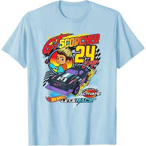 image:imageHot Wheels Lets Race  GT Scorcher TShirtBaby Blue