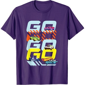 image:imageHot Wheels Lets Race  Go Go Go Go TShirtPurple