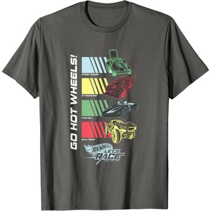 image:imageHot Wheels Lets Race  Go Hot Wheels Activate TShirtAsphalt Grey