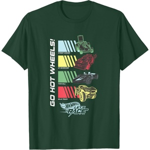 image:imageHot Wheels Lets Race  Go Hot Wheels Activate TShirtDark Green